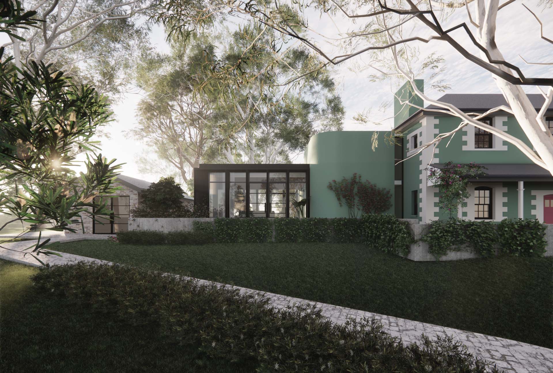 River House by Source Architects, heritage architecture project
